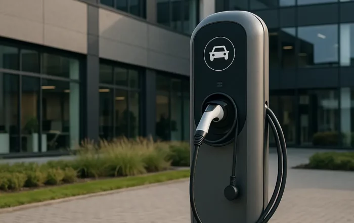Laadpaal voor bedrijven met elektrische voertuigen